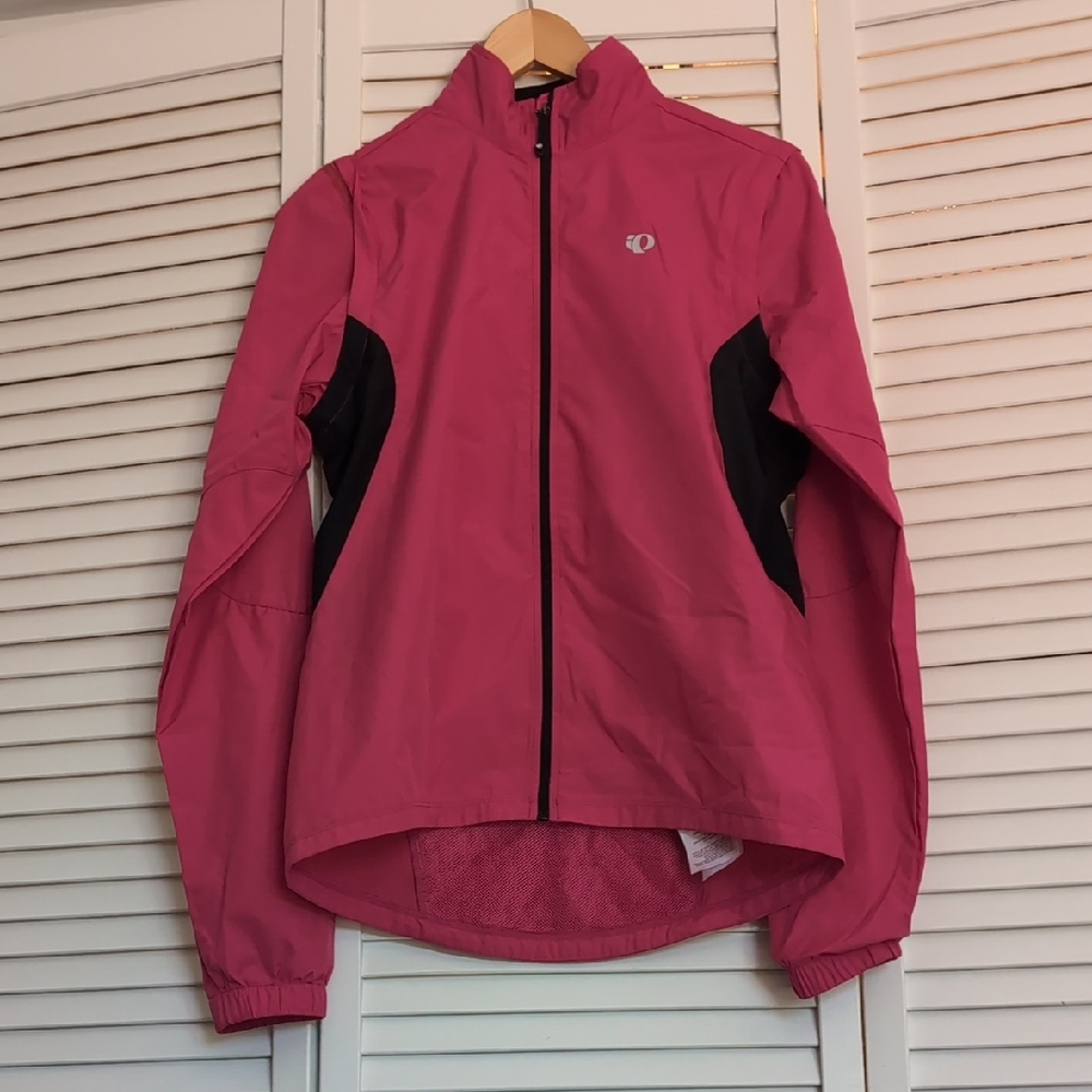 Pearl Izumi Women's Pink and Black Ski Jacket